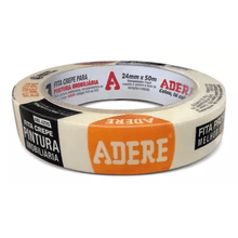 Fita Crepe 427 Pintura Imobiliária 24mm x 50m - Adere