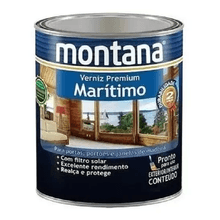 Verniz Marítimo Brilhante Natural 3,6l - Montana