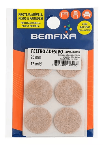 FELTRO-ADESIVO-REDONDO-MARROM-25M-12UN-BEMFIXA