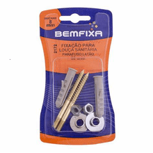 Parafuso para Louça Sanitária com Bucha - Bemfixa