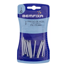 Prego de Aço Com Cabeça 3,00 x 40mm - Bemfixa