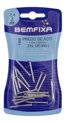 PREGO-ACO-C-CAB-1009-240X30MM-BEMFIXA