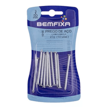Prego de Aço Com Cabeça 3,00 x 50mm - Bemfixa