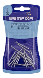 PREGO-ACO-C-CAB-1006-200X30MM-BEMFIXA
