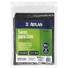 Sacos para Lixo 105 Litros At6080 - Atlas