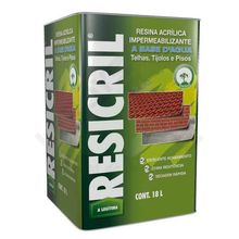 Resina Acrílica Brilhante Incolor 18l - Resicril