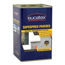 Tinta Acrílica Fosco Impermeável Superpren Branco 18l - Eucatex