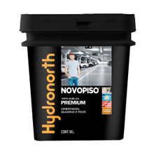 Tinta Acrílica Fosco Novopiso Marrom 18l - Hydronorth