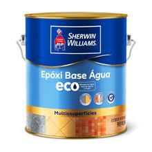 Tinta Esmalte Epóxi Base Água Brilhante Preto 3,6l - Sherwin Williams