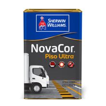 Tinta Acrílica Semi Brilho Piso Ultra Novacor Cinza Chumbo 18l - Sherwin Williams