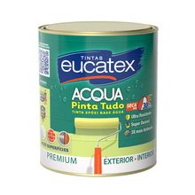 Tinta Esmalte Epóxi Base Água Branco 900ml - Eucatex