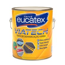Tinta de Demarcação Viária Viatech Branco 18l - Eucatex