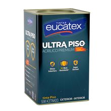 Tinta Acrílica Semiacetinado Piso Marrom 18l - Eucatex