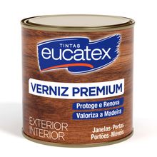 Verniz Marítimo Brilhante Natural 225ml - Eucatex