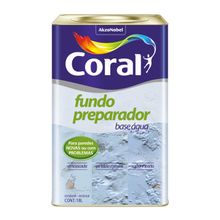 Fundo Preparador Base Água 18l - Coral