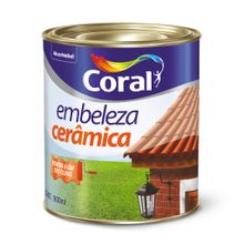 Tinta Esmalte para Telhas Embeleza Cerâmica 900ml - Coral