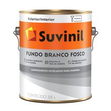 Fundo Branco Fosco 3,6l - Suvinil