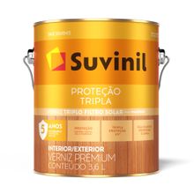 Verniz Fosco Tripla Proteção Natural 3,6l - Suvinil