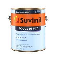 Tinta Acrílica Semi Brilho Toque de Luz Palha 3,6l - Suvinil