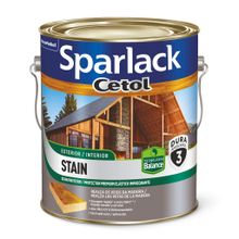 Verniz Stain Balance Acetinado Natural 3,6l - Sparlack