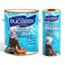 Kit Tinta Para Piscina Branco - Eucatex