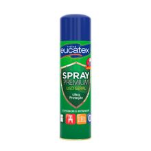 Tinta Spray Alta Temperatura Alumínio Metálico 400ml - Eucatex