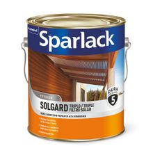 Verniz Acetinado Solgard Triplo Filtro Solar Natural 3,6l - Sparlack