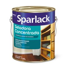 Seladora Para Madeira Concentrada 3,6l - Sparlack