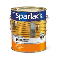 Verniz Extra Marítimo Acetinado Natural Incolor 3,6l - Sparlack
