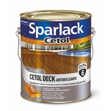 Verniz Cetol Deck Semi Brilho Anti Deslizante Natural 3,6l - Sparlack