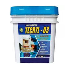 Impermeabilizante D-3 Branco 15kg - Tecryl
