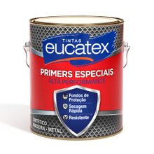 Tinta Esmalte Sintético Fosco Primer Especial Grafite Claro 3,6l - Eucatex