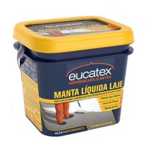 Manta Liquida Impermeabilizante Laje Branco 4kg - Eucatex