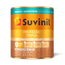 Verniz Brilhante Base Água Proteção Tripla Natural 900ml - Suvinil