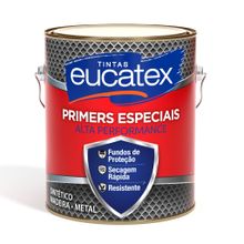 Tinta Esmalte Sintético Brilhante Eucafer Cinza 3,6l - Eucatex