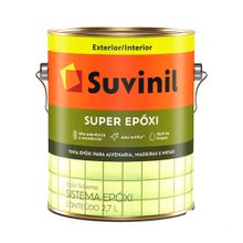 Tinta Esmalte Brilhante Super Epóxi Branco 2,7l - Suvinil