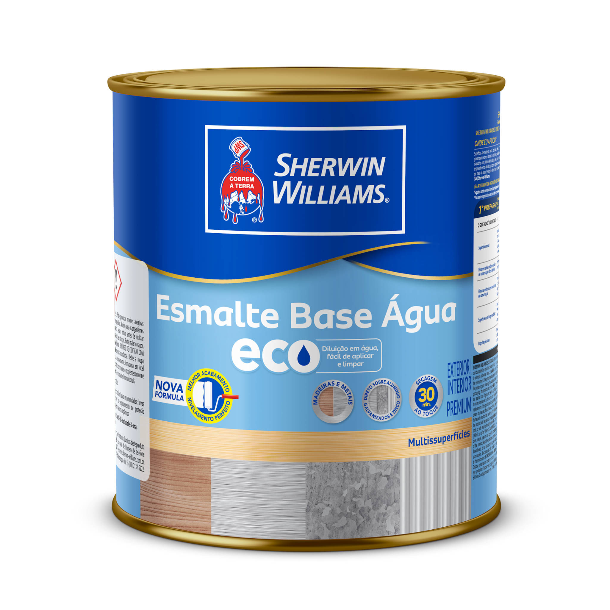 ESMALTE SINTETICO ACETINADO ECO 900ML - SHERWIN WILLIAMS