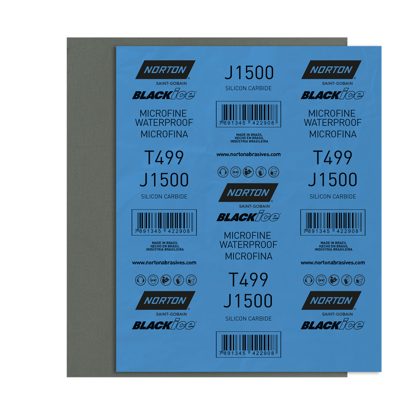 FOLHA-DE-LIXA-MICROFINA-T499-NORTON-BLACK-ICE-230-X-280-MM-GRAO-J1500
