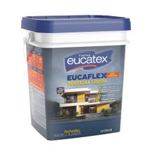 Tinta Acrílica Fosco Borracha Liquida Eucaflex 20kg - Eucatex