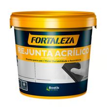Rejunte Acrílico Branco Pote 1kg - Fortaleza