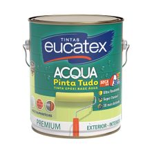 Tinta Epóxi Semi Brilho Base Água Branco 3,6l - Eucatex