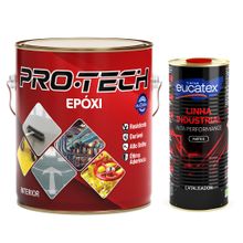Kit Epóxi Protech Branco Comp A+B 2,7l 900ml - Eucatex