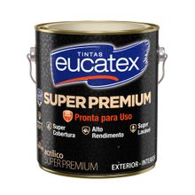 Tinta Acrílica Fosco Super Premium Gelo Aspen 3,6l - Eucatex