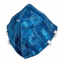 Máscara de Proteção Respiratória Dobrável Pff2 9820+BR - 3M