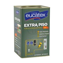Tinta Acrílica Fosco Extra Piso Verde 18l - Eucatex