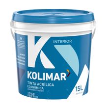 Tinta Acrílica Fosco Branco Neve 15l - Kolimar