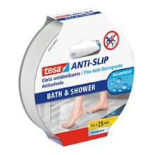 Fita Antiderrapante Banheiros e Piscinas 25mm x 5m - Tesa