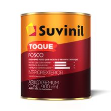 Tinta Acrílica Toque Fosco Branco 900ml - Suvinil