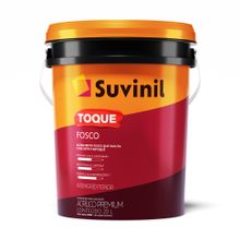 Tinta Acrílica Toque Fosco Branco Neve 20l - Suvinil