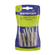 Parafuso Cpa com Bucha Nylon 8mm 3104 - Bemfixa